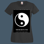 Ying Yang Womens T-Shirt